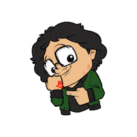 Angry Punch Sticker