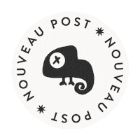Stamp Nouveau Post Sticker by Marie Angeline