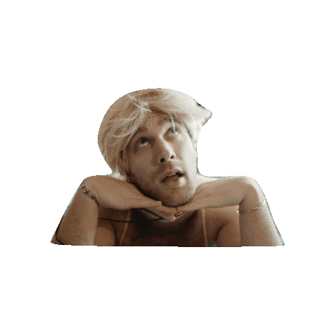 Vibing Miss You Sticker by Aaron Taos