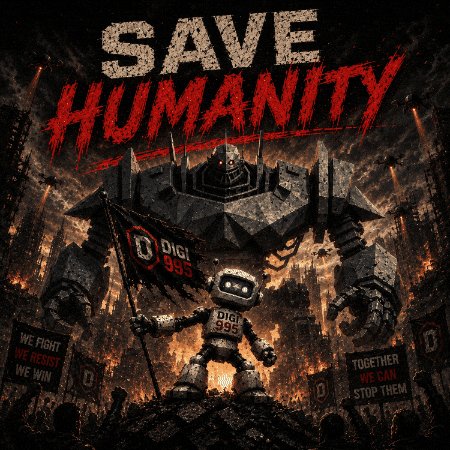 Join The Resistance Save Humanity GIF by Digi 995