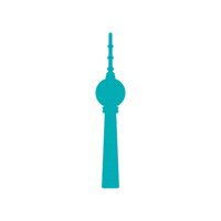 Berlin Alex Sticker by VÖBB - Verbund der Öffentlichen Bibliotheken Berlins