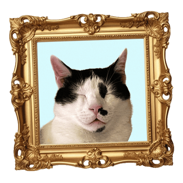 Black And White Deli Sticker