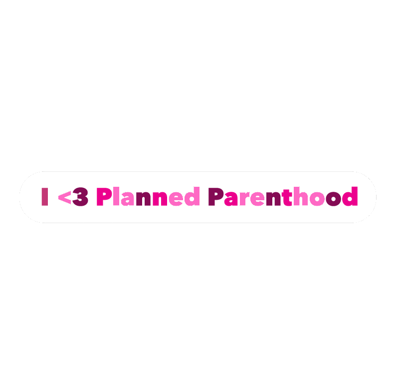 Heart Pph Sticker by Planned Parenthood