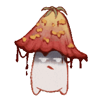 Sad Art Sticker