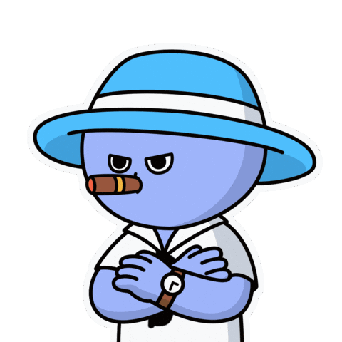 Angry Clock Sticker by Kudai