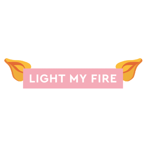 Otherland fire self care candle flame Sticker