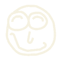 Happy Illustration Sticker