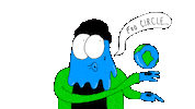 Earth Foo Sticker by deladeso