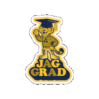 Graduation Jaguar Sticker by South Texas College