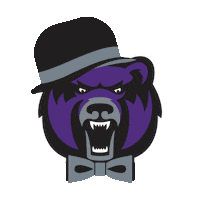 Grizzly Bear Sticker by University of Central Arkansas