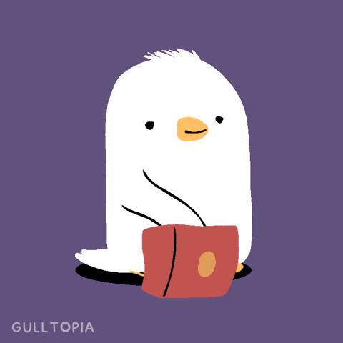 Gulltopia giphyupload animation cartoon eating GIF