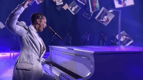 Alicia Keys GIF by Billboard Music Awards