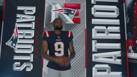 Football Catching GIF by New England Patriots