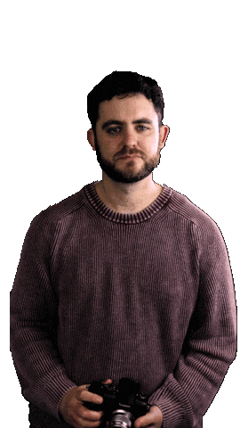 Camera Ben Sticker by Unit Digital