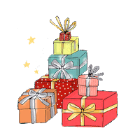 Happy Birthday Christmas Sticker by PASSIAMAN