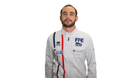 Happy France Sticker by ffescrime