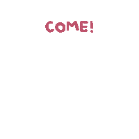 Come Follow Me Sticker by PositivelyPigasus