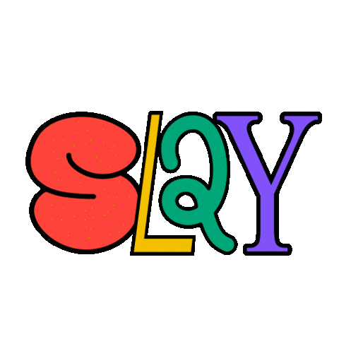 Queer Slay Sticker by Taimi