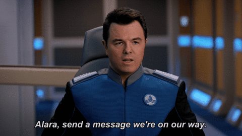 seth macfarlane GIF by The Orville