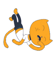 Tired Good Night Sticker by Oksana Kurmaz Art & Animation