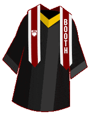 Graduation Mba Sticker by Chicago Booth