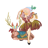 new year christmas Sticker