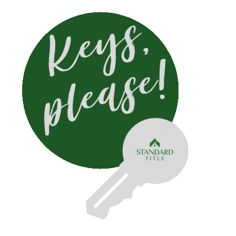 StandardTitle real estate keys standard title company Sticker