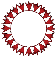 Flower Circle Sticker