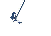 Girl Swing Sticker