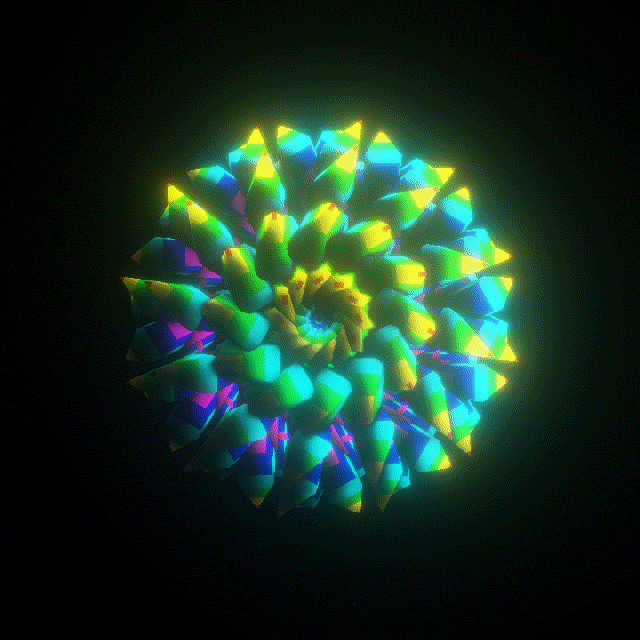 xponentialdesign colors motion graphics geometry visuals GIF