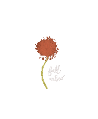 Jessica_Lynn_Design fall dandelion fallvibes Sticker