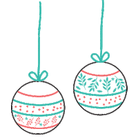 Christmas Fiestas Sticker