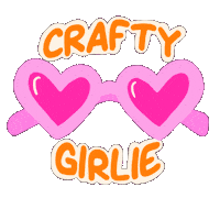 Girl Crafter Sticker by Diosma Creative Space