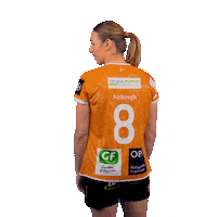 OdenseHaandbold orange handball handbold odense Sticker