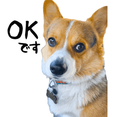 Corgi Ok Sticker