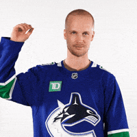 Hockey Player Thumbs Up GIF by Vancouver Canucks