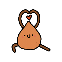 Coxinha Love Sticker