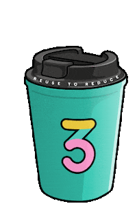 Coffee Tasse Sticker by Th3rd Wave