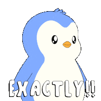 Point Yes Sticker by Pudgy Penguins