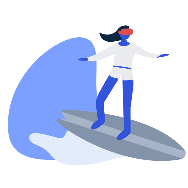 Vr Surfing Sticker by Qualcomm
