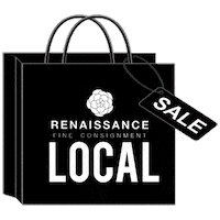 Sacramento Shoplocal Sticker by Renaissance Fine Consignment