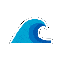Wave Surf Sticker by Tourism Philippines