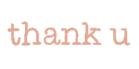 Thank U Thanks Sticker