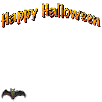 Halloween Bat Sticker