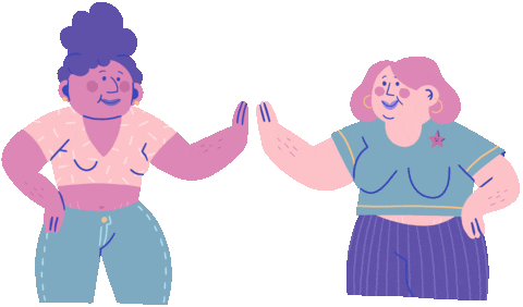 Friends Feminism Sticker