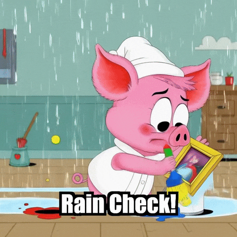 Art Rain Check GIF by The Pigasso