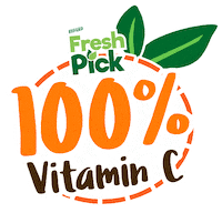 Orange Sticker by Zesto Fresh Pick