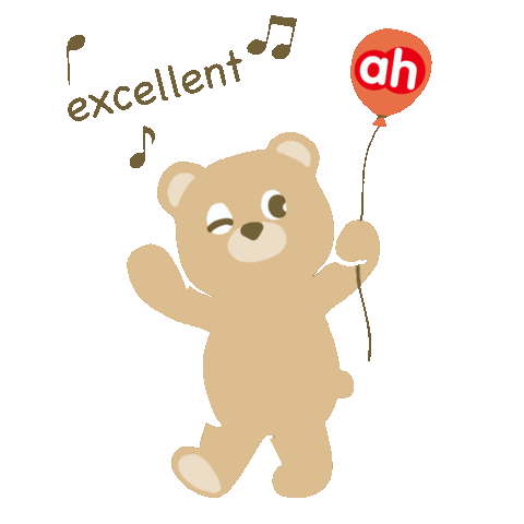 akachanhonpo giphyupload happy bear くま Sticker