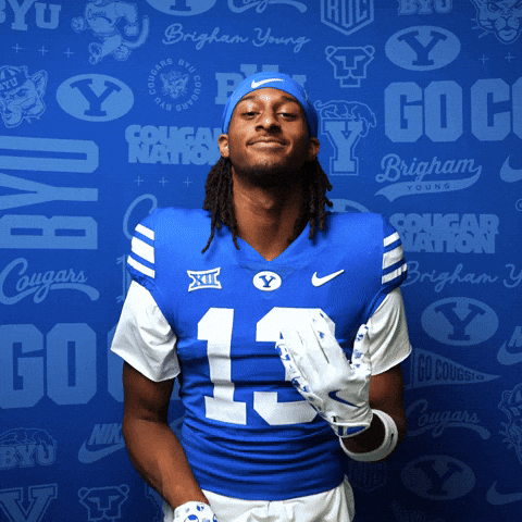 College Football Go Cougs GIF by BYU Cougars
