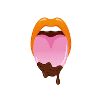 Tongue Love Sticker by Ovomaltine